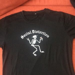 Social Distortion Black Tee